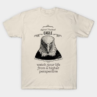 Spirit Animal - Eagle - black T-Shirt